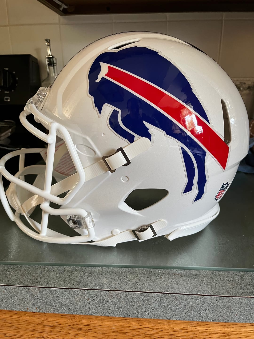 Customer photo review of Buffalo Bills Riddell Speed Authentic Helmet