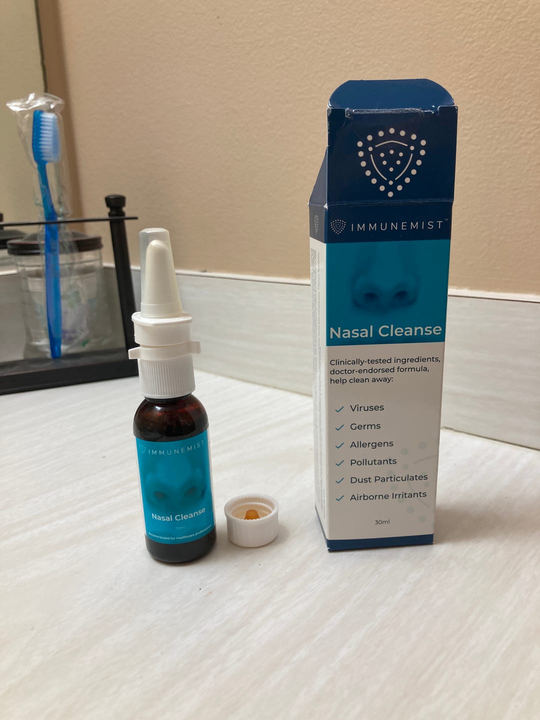 Customer photo review of ImmuneMist® Nasal Cleanse