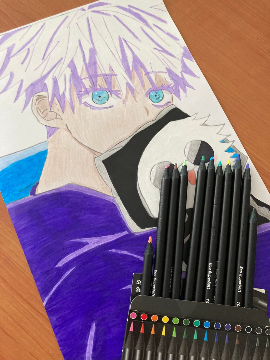 Customer photo review of Faber Castell SuperSoft - Set 12 Lápices de Colores