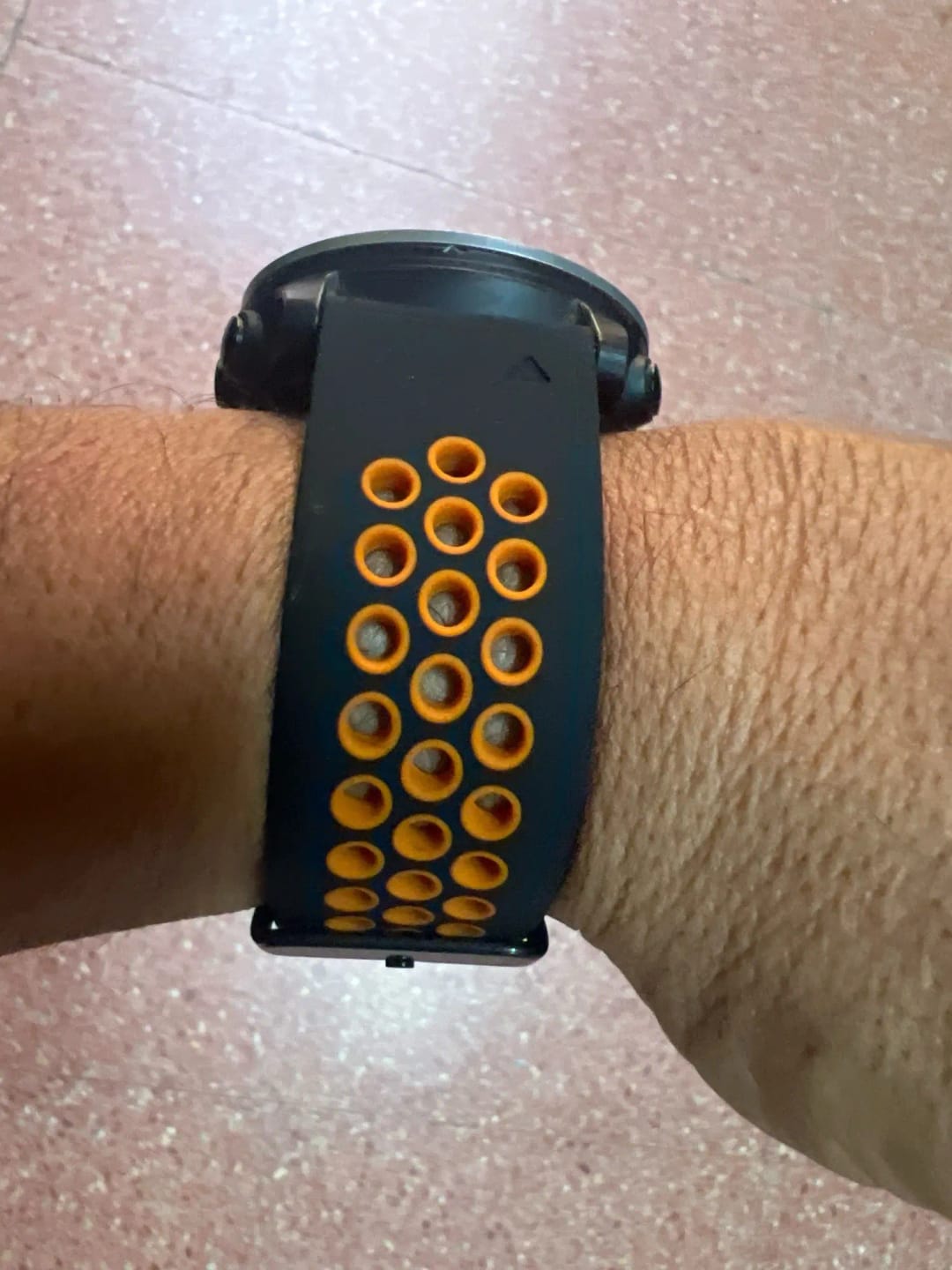 Customer photo review of Garmin Silicone Band - Breathable QuickFit Sports Strap