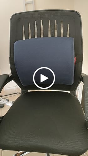 Customer video review of Back Support Pillow - Rolo
