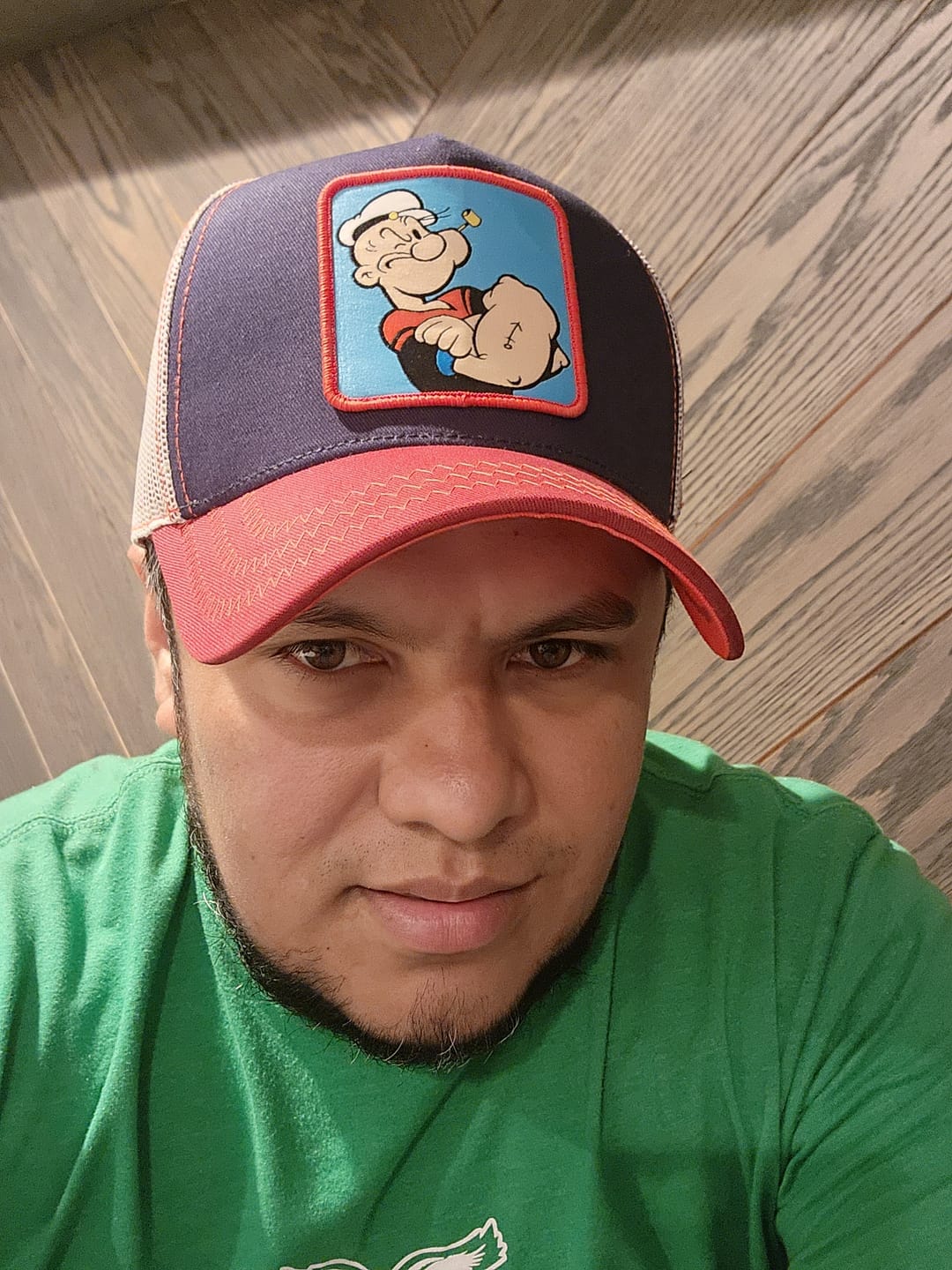 Customer photo review of OVERLORD X Popeye: Trucker Cap