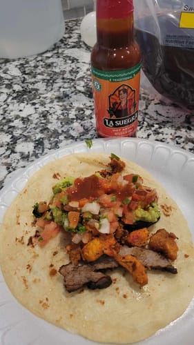 Customer photo review of Traditional Red Hot Sauce 2 Pack