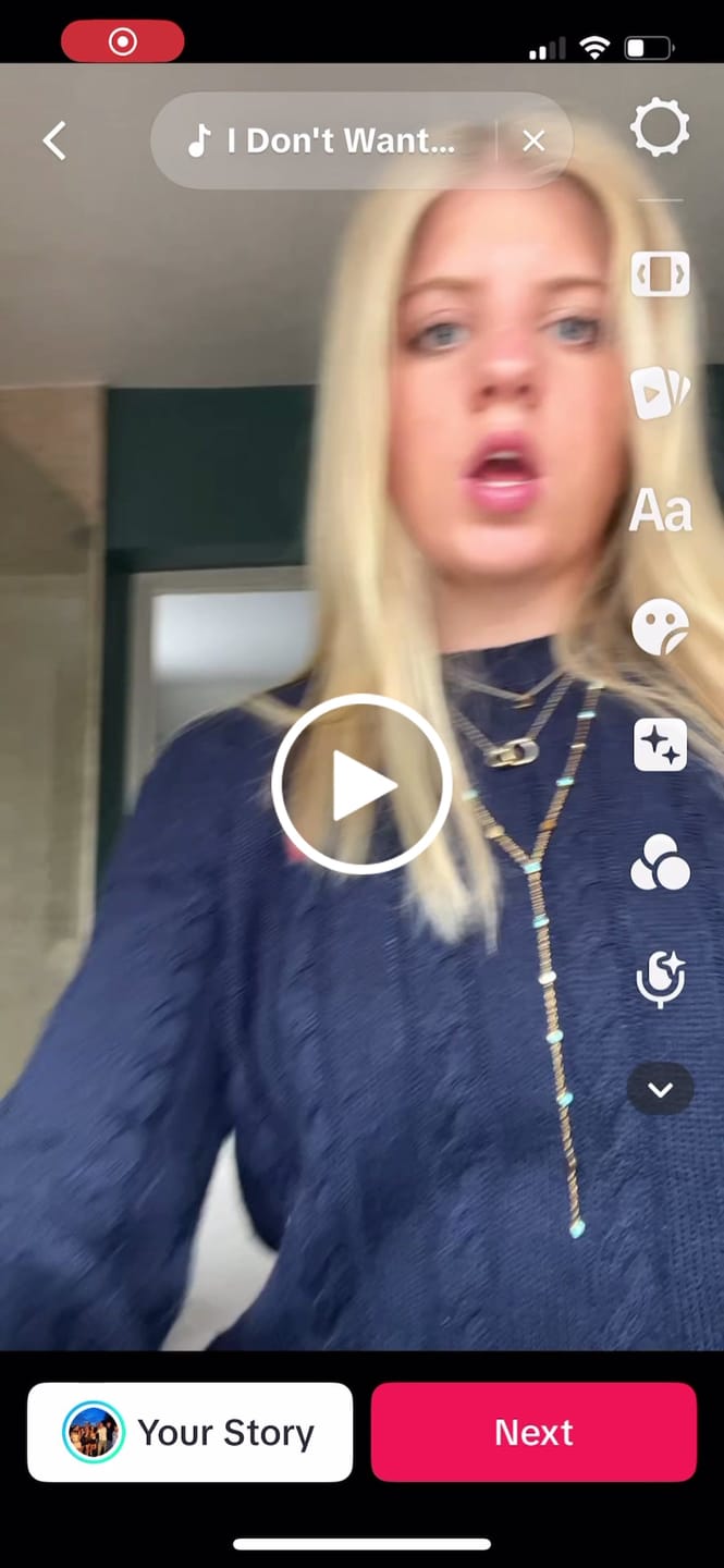 Customer video review of Evie Crystal Silver Huggie Earrings