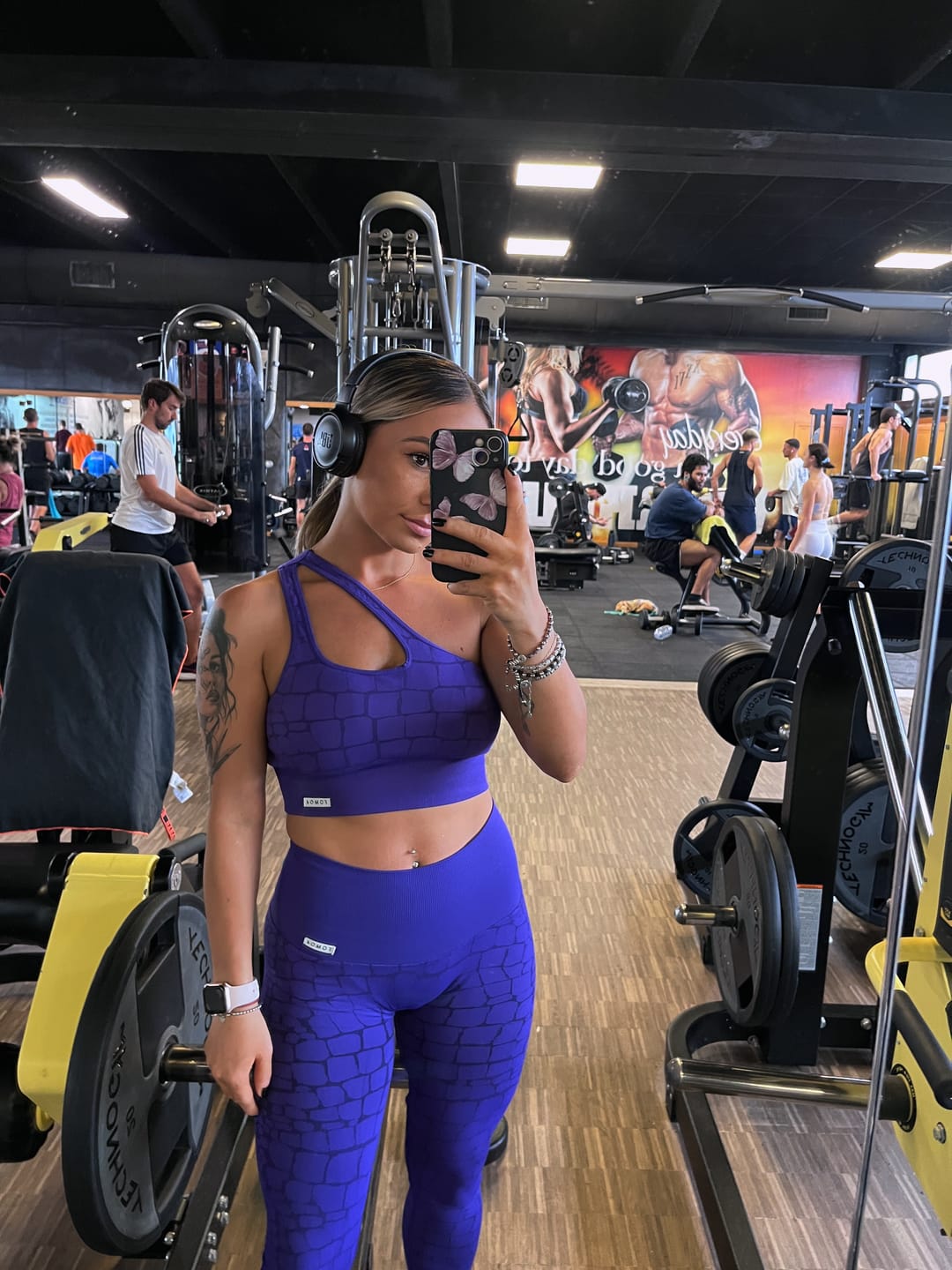 Customer photo review of Leggings All-up Cocco Viola
