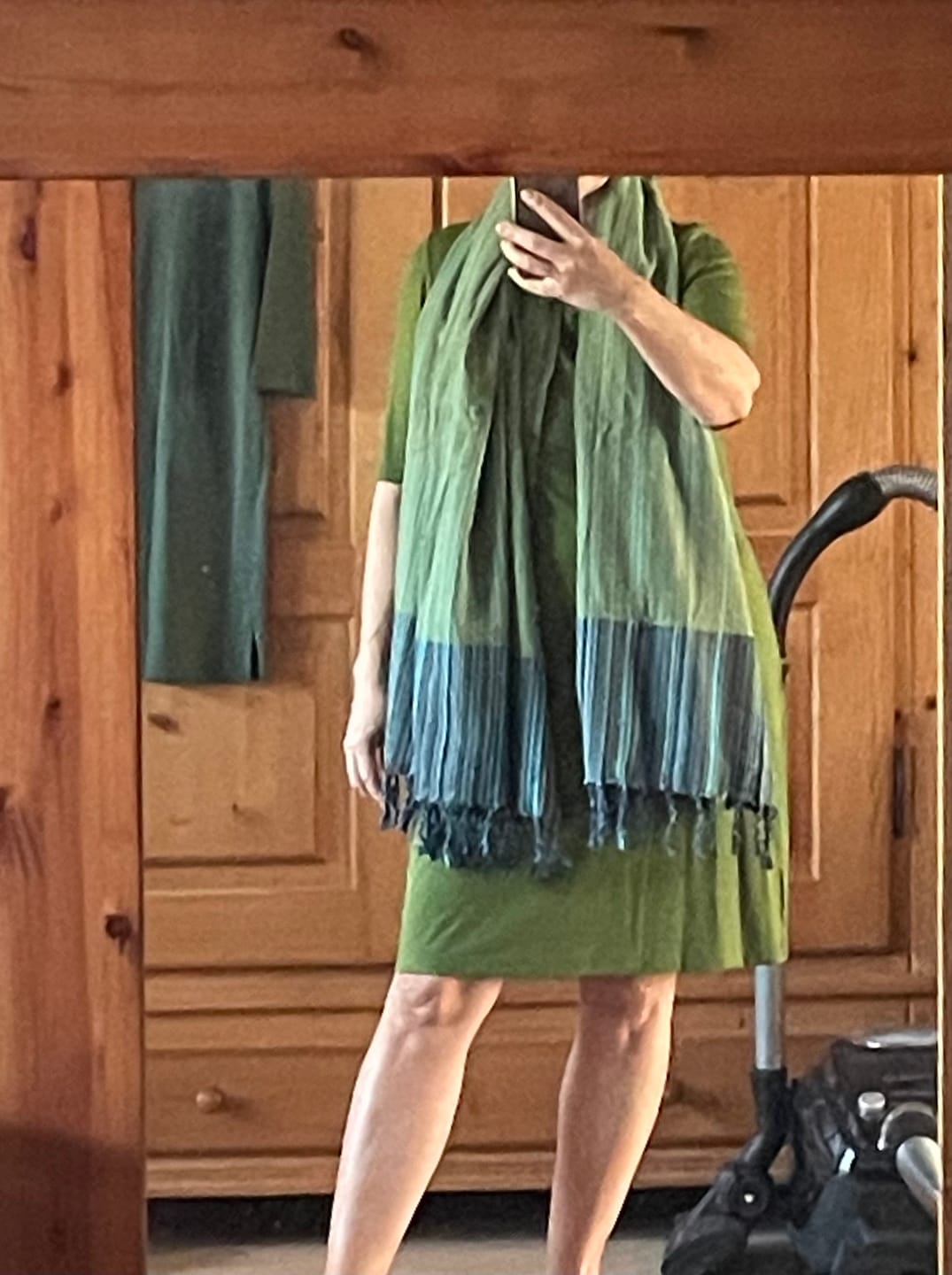 Customer photo review of NEW! Organic Cotton Turkish Towel Multi