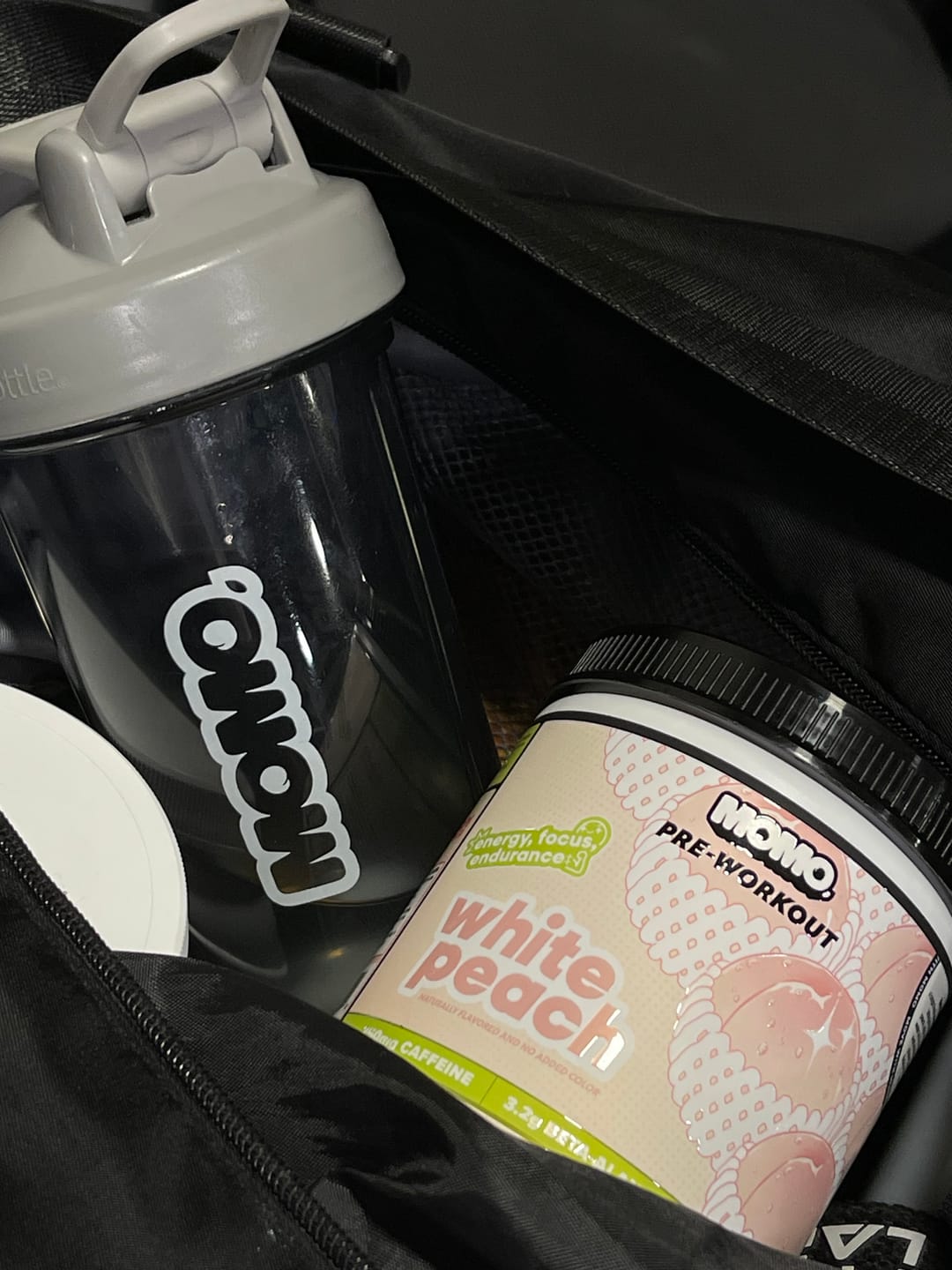 Customer photo review of MOMO™ Pre-Workout | White Peach