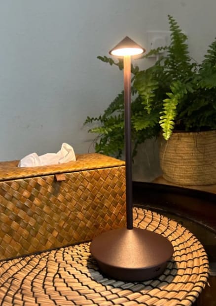 Customer photo review of Kabellose LED-Tischleuchte – ClarityGlow
