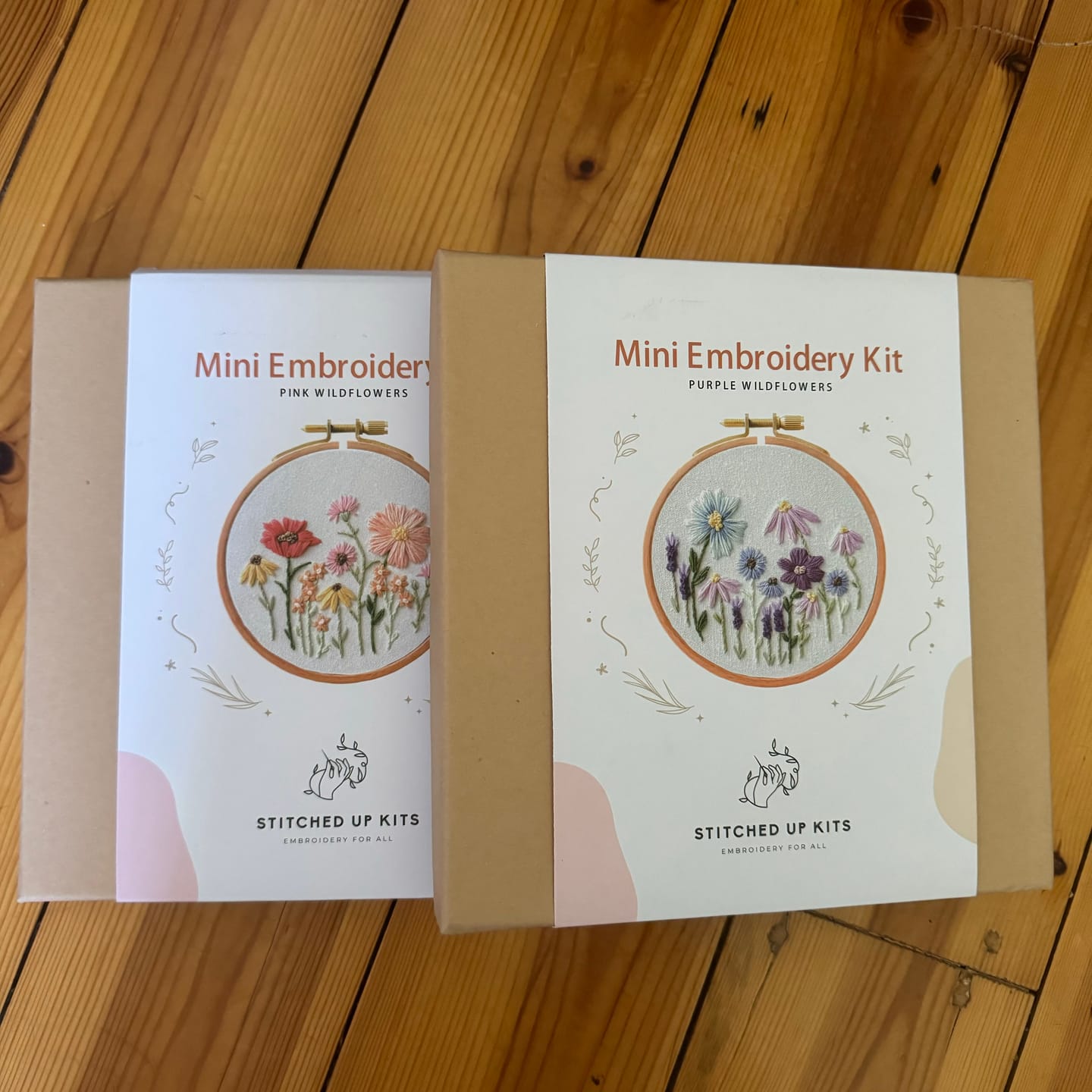 Customer photo review of Pink & Purple Wildflowers Bundle