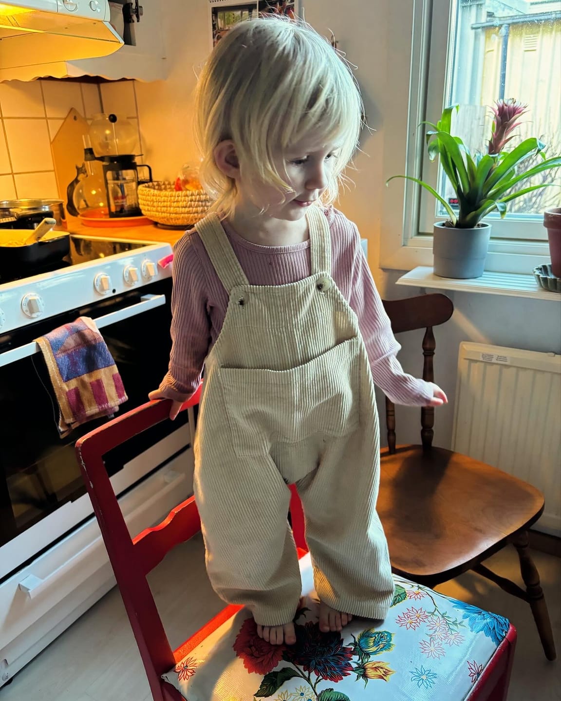 Customer photo review of Esme Overalls