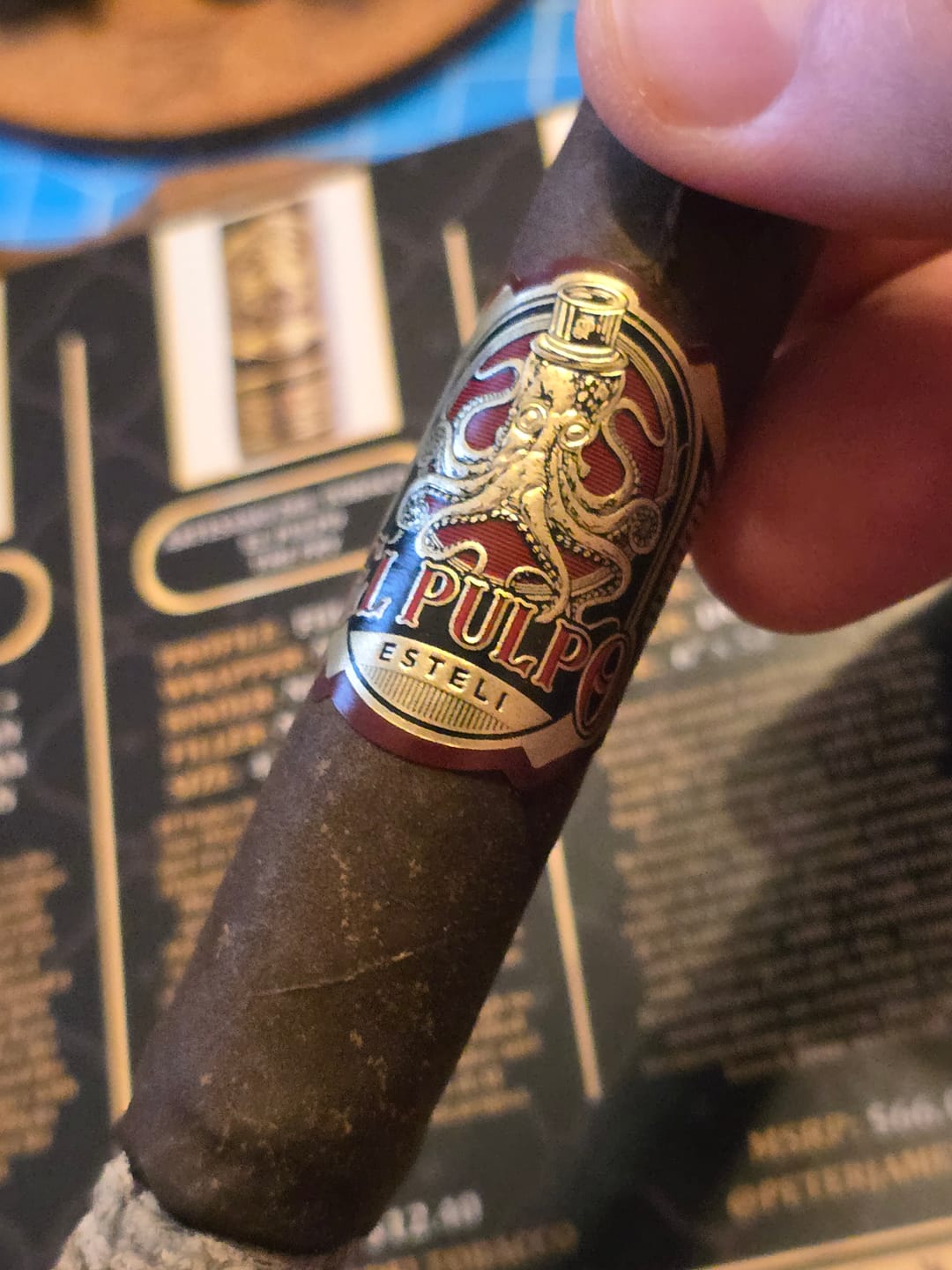 Customer photo review of Sapphire Subscription Luxury Cigars Monthly