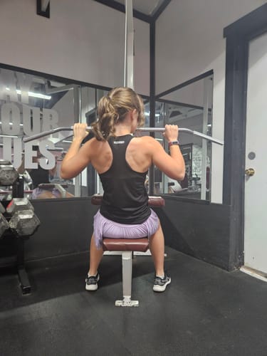 Customer photo review of Lightweight Racerback Tank