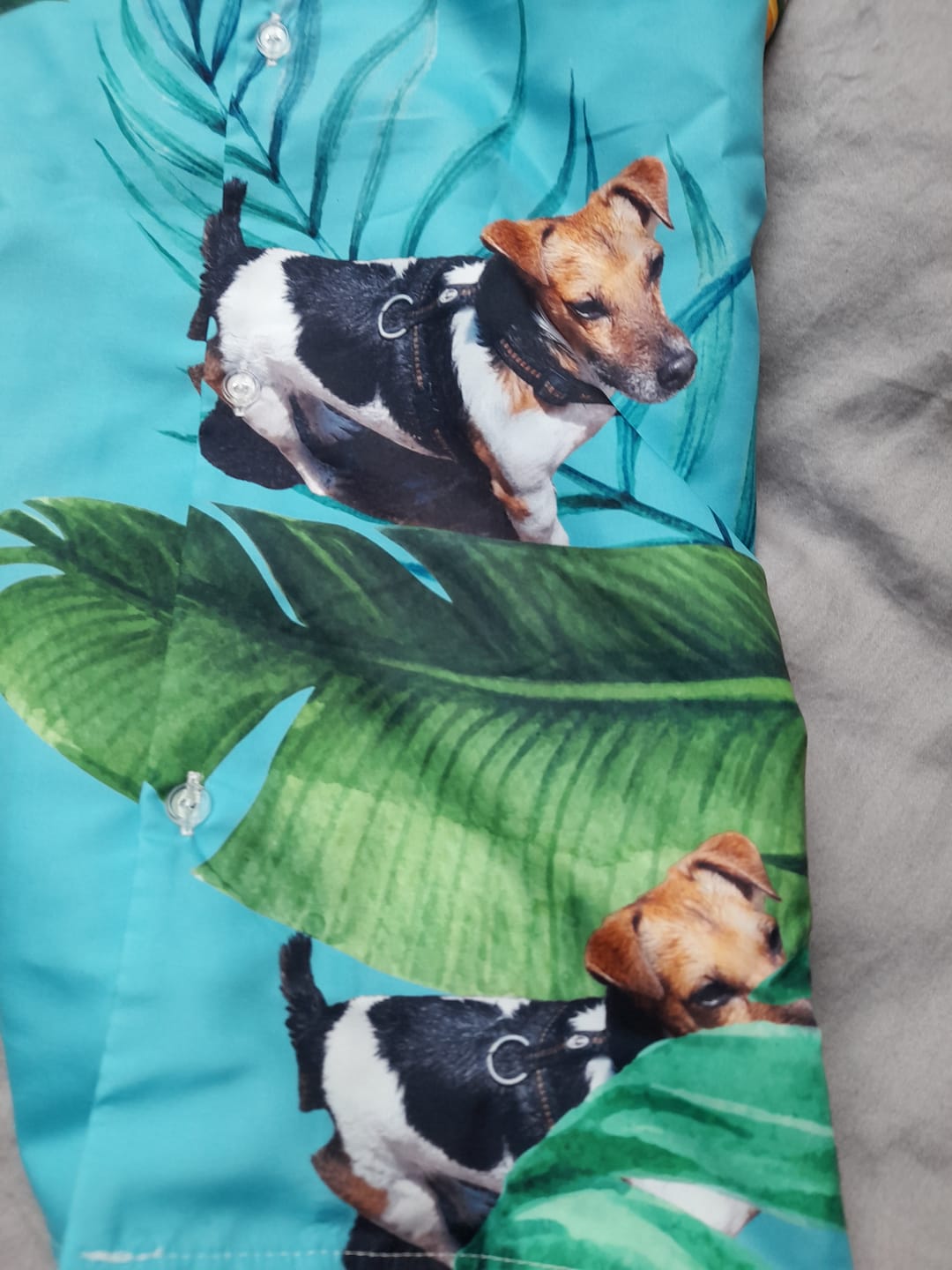 Customer photo review of Dein Foto - Individuelles Hawaiihemd
