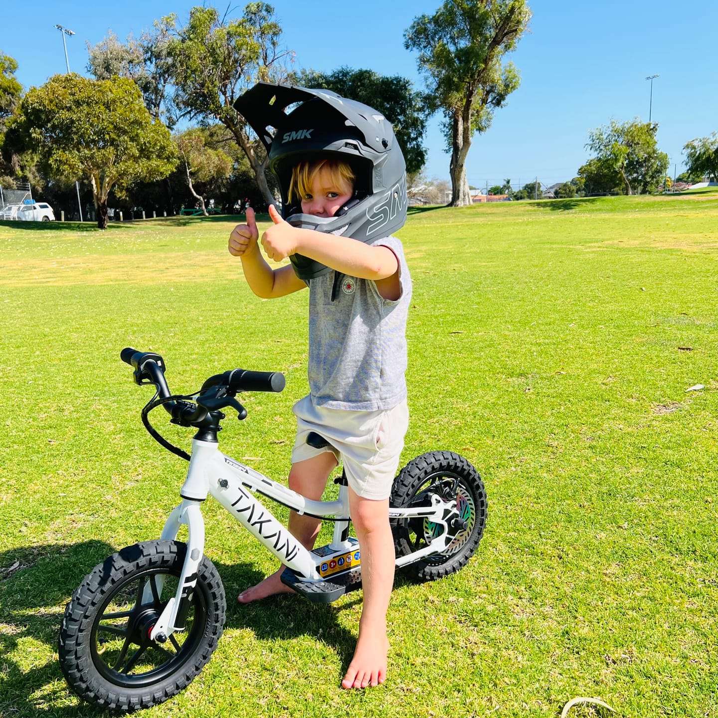 Customer photo review of Takani Electric Balance Bike 12'' -TK1224