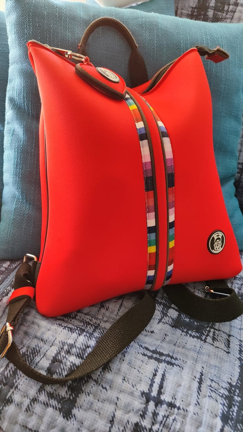 Customer photo review of TRIO | Zainetto + Pochette + Trousse
