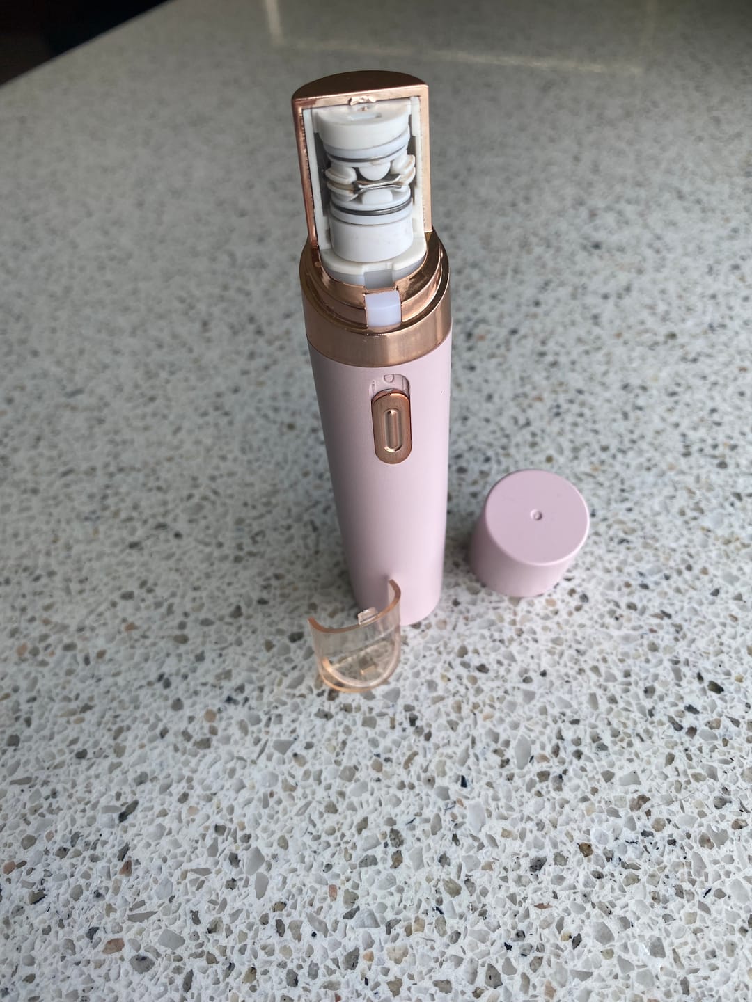 Customer photo review of Plucky - Facial Hair Remover - 40% OFF!