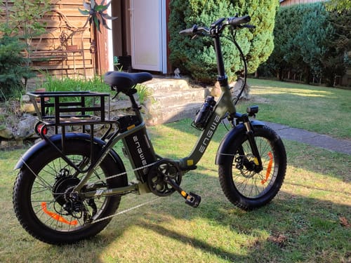 Customer photo review of Engwe L20 SE 250W 20" Foldable Electric Trekking Bike 15.6Ah Step-through E-bike
