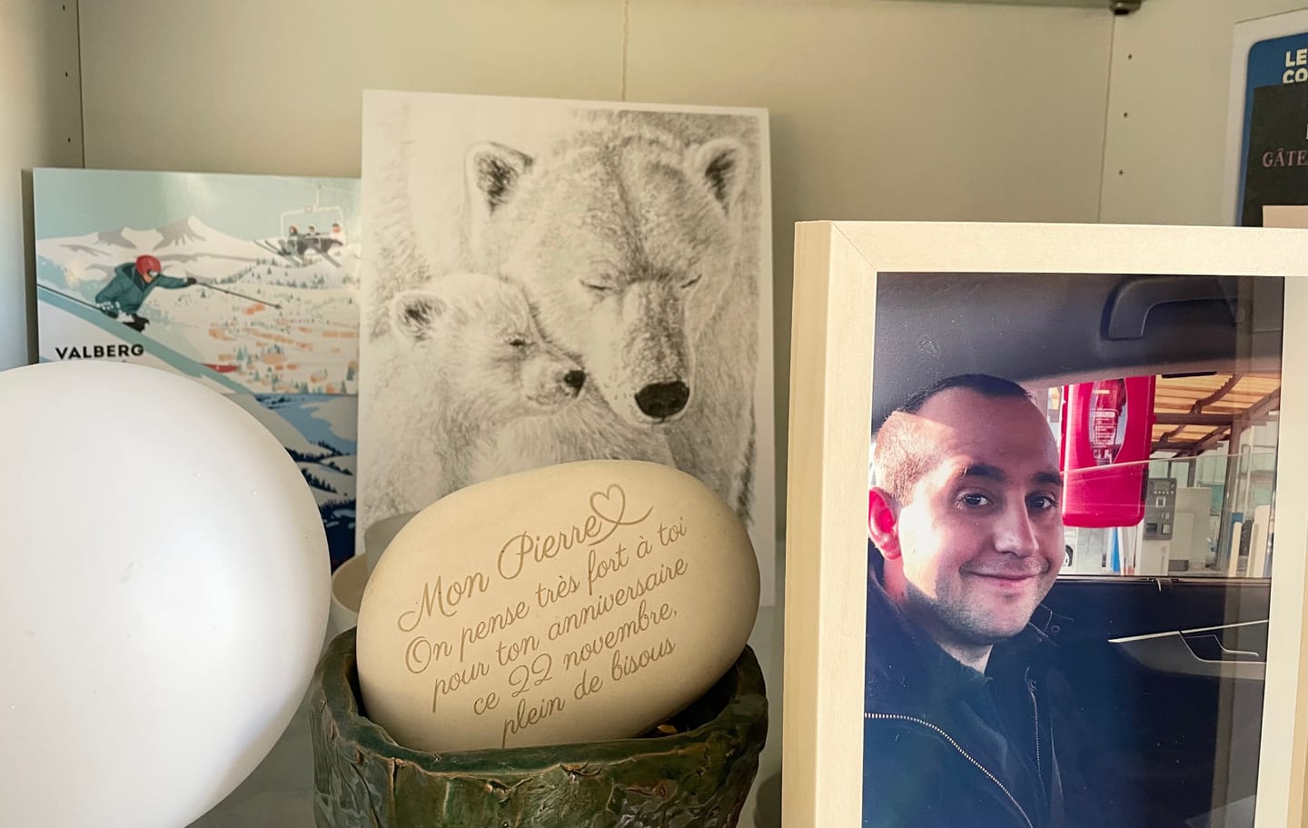 Customer photo review of BUNDLE of 5 Stickers for Water Bottle, Agenda or Computer