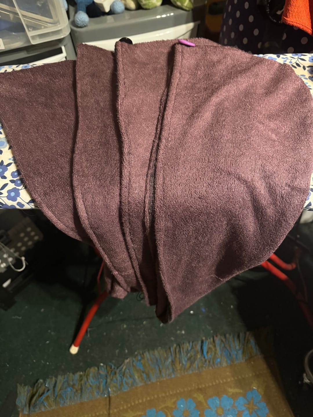 Customer photo review of Bamboo Towelling Fabric