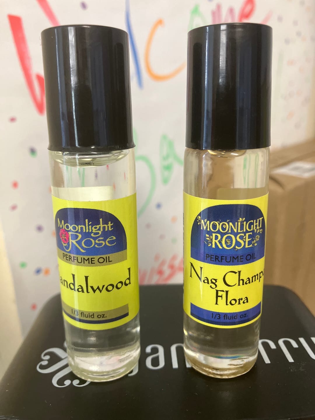 Customer photo review of Moonlight Rose Perfume Oil