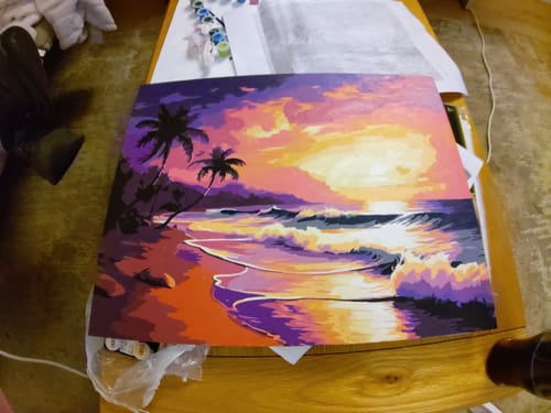 Customer photo review of Serene Sunset