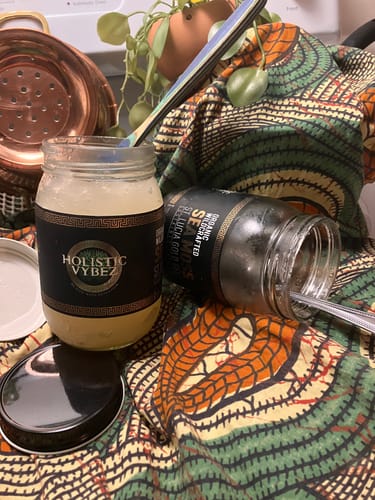 Customer photo review of St Lucia Gold Sea Moss Gel Trio