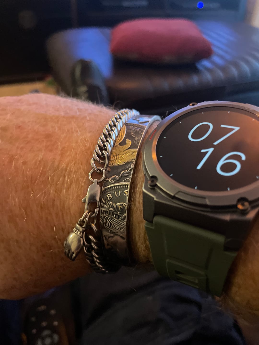 Customer photo review of THE CHAIN BRACELET. - SILVER