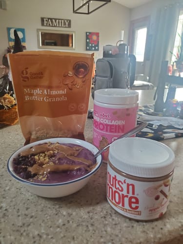 Customer photo review of Almond Apple Butter High Protein Spread