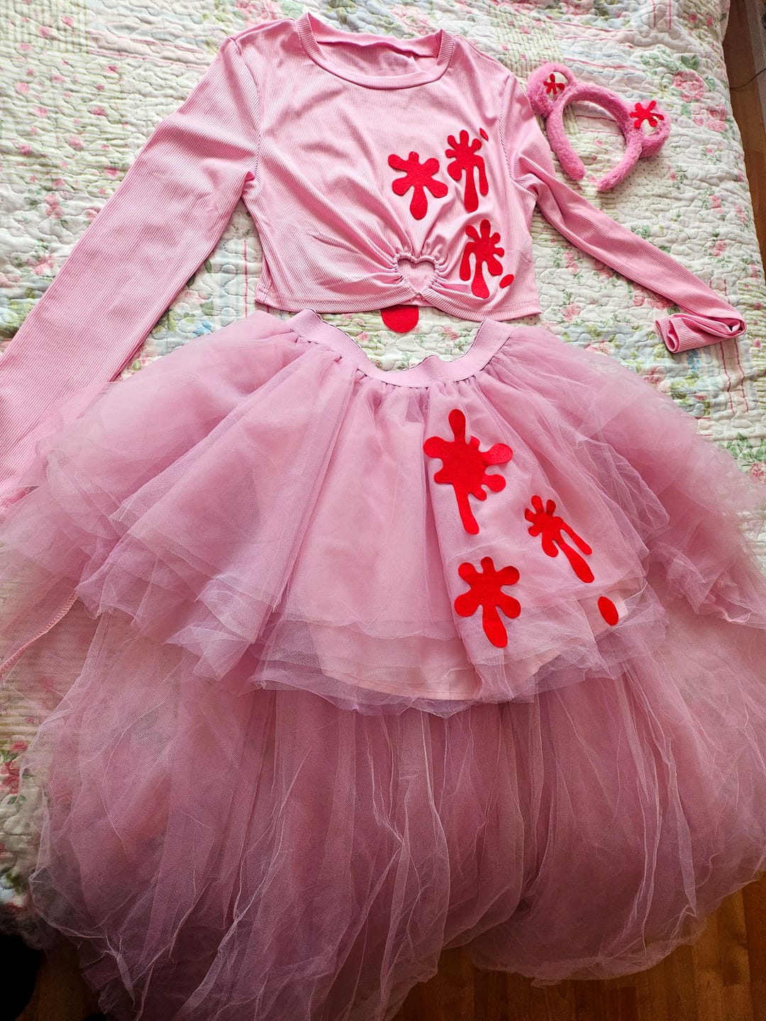 Customer photo review of Gloomy Bear Claw Keychain Plush