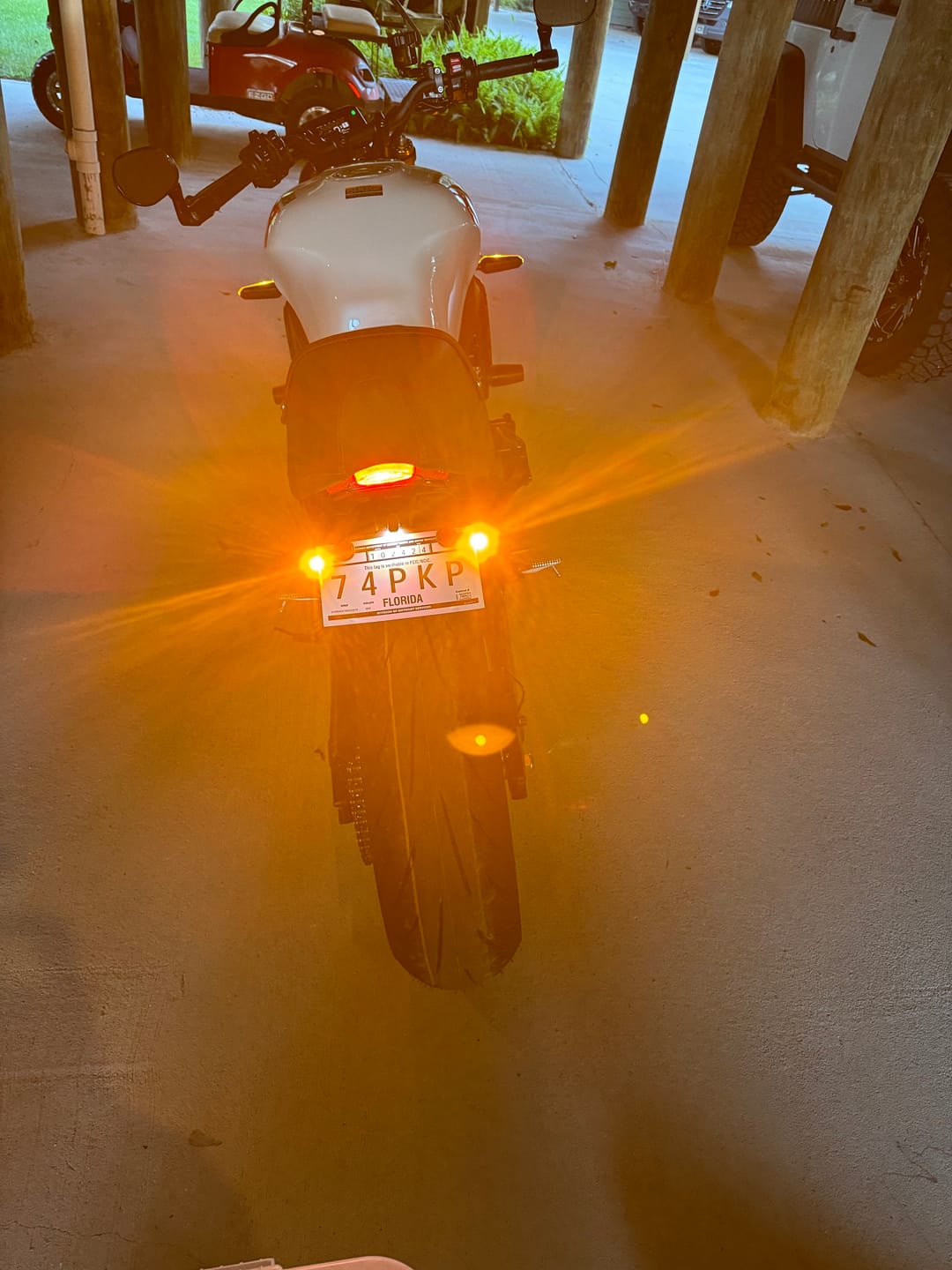 Customer photo review of XSR900 Tail Tidy Kit - 2022+