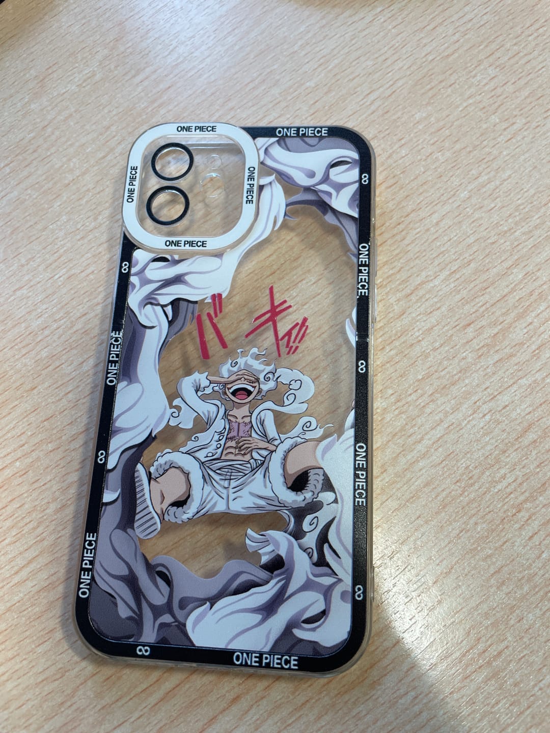 Customer photo review of Gear 5 Luffy - iPhone Cases