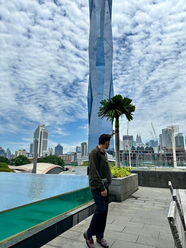 Customer photo review of Belgian Croco Single Strap - Coffee (Hand Painted Patina)