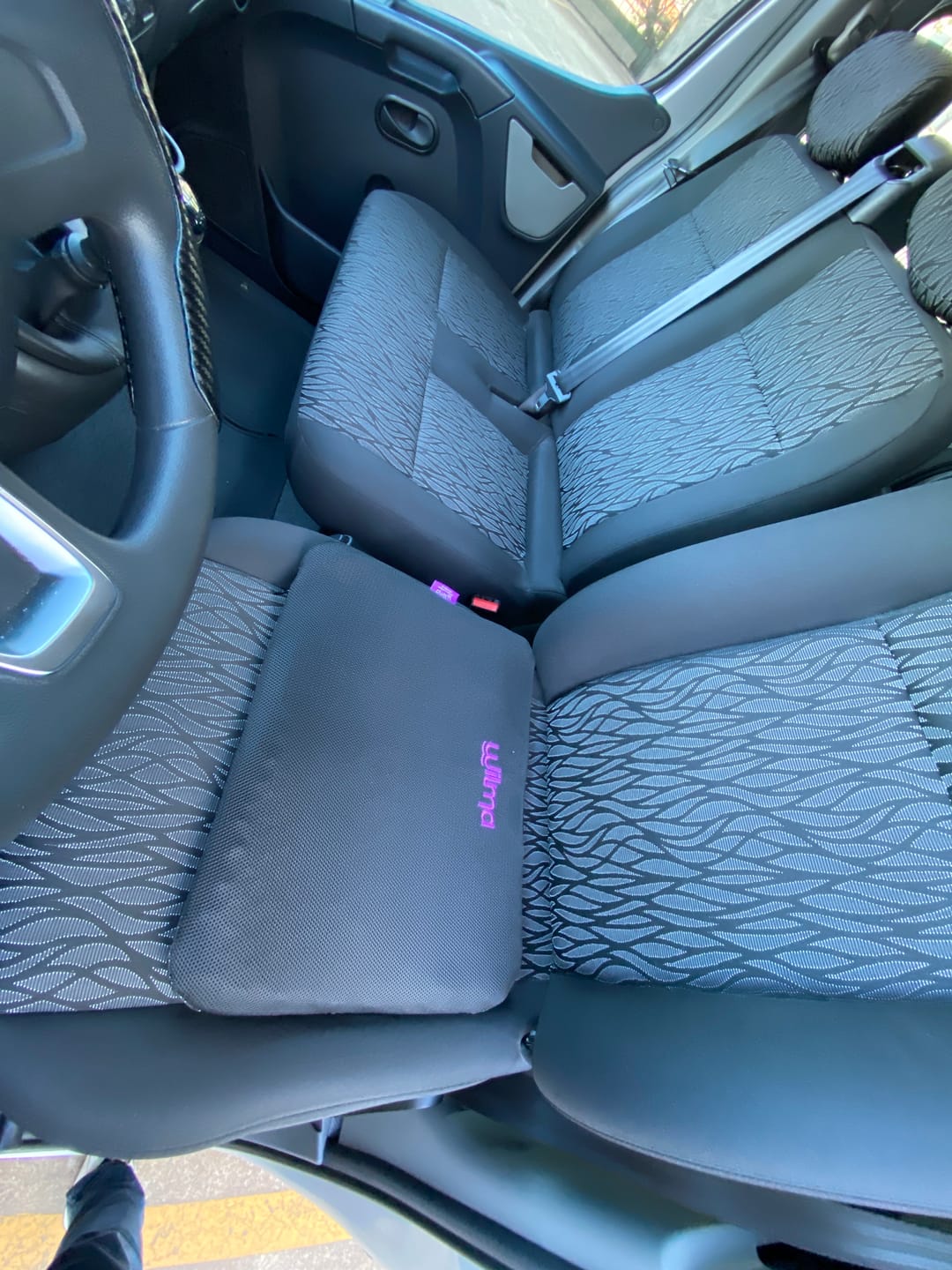 Customer photo review of Cojin de Gel Viscoelástico Premium con Funda Marca Wilma