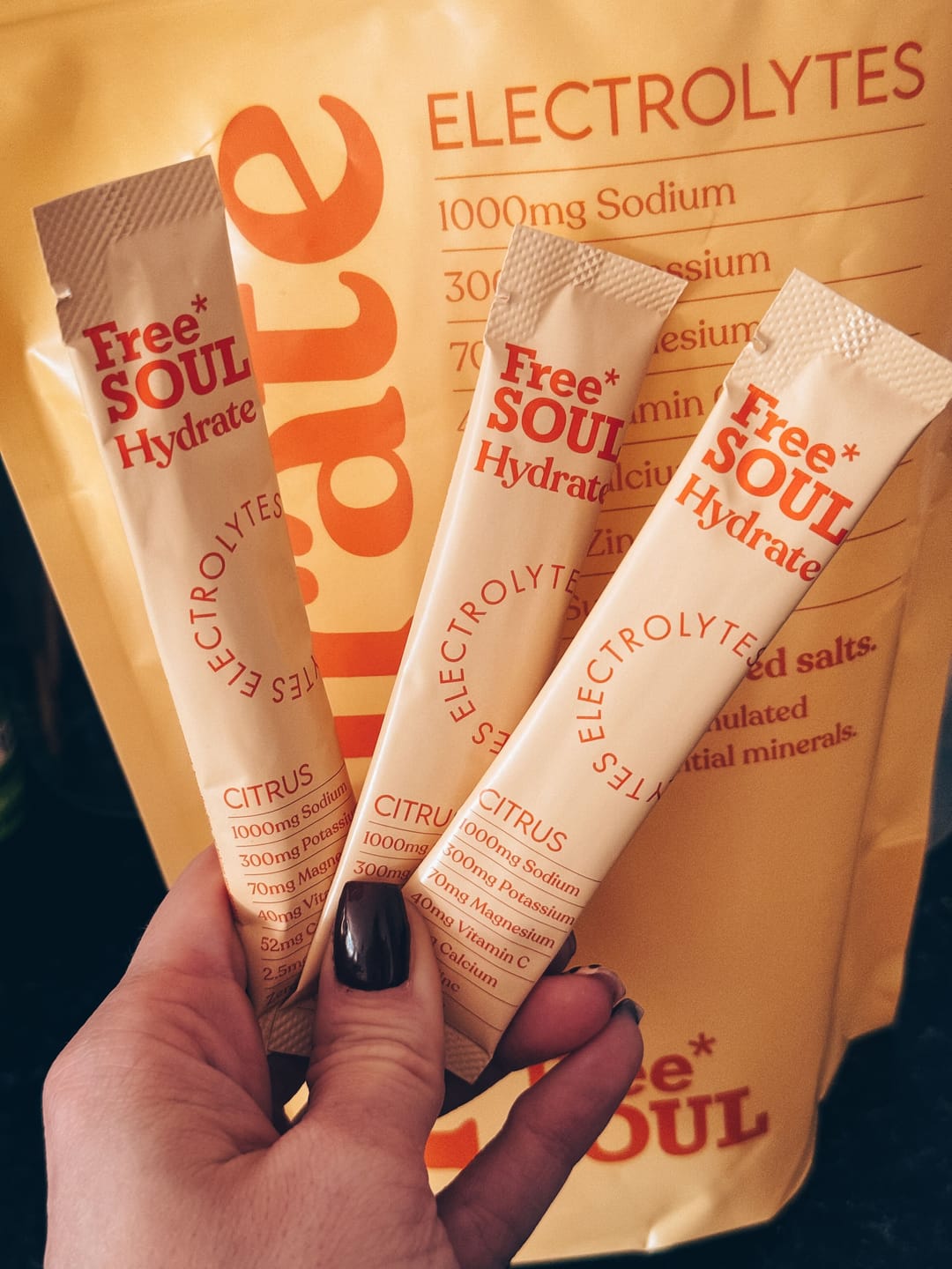 Customer photo review of Free Soul Hydrate