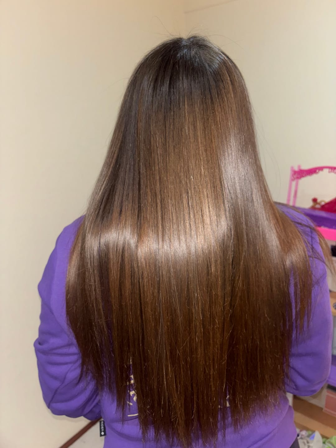Customer photo review of Kit Alisado Profesional 1 Litro