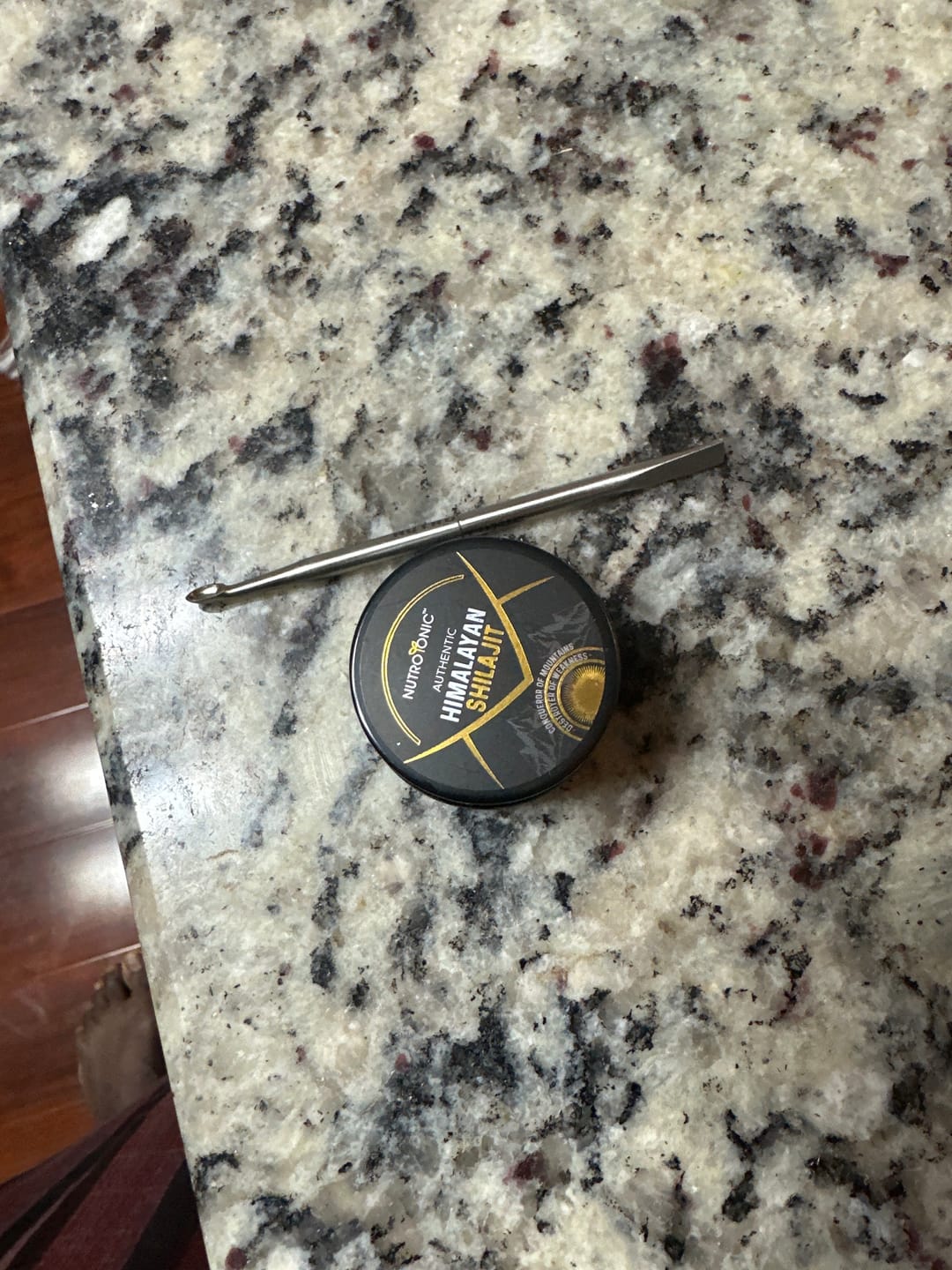 Customer photo review of Authentic Himalayan Shilajit® 60 Days Sun Dried Organic Resin