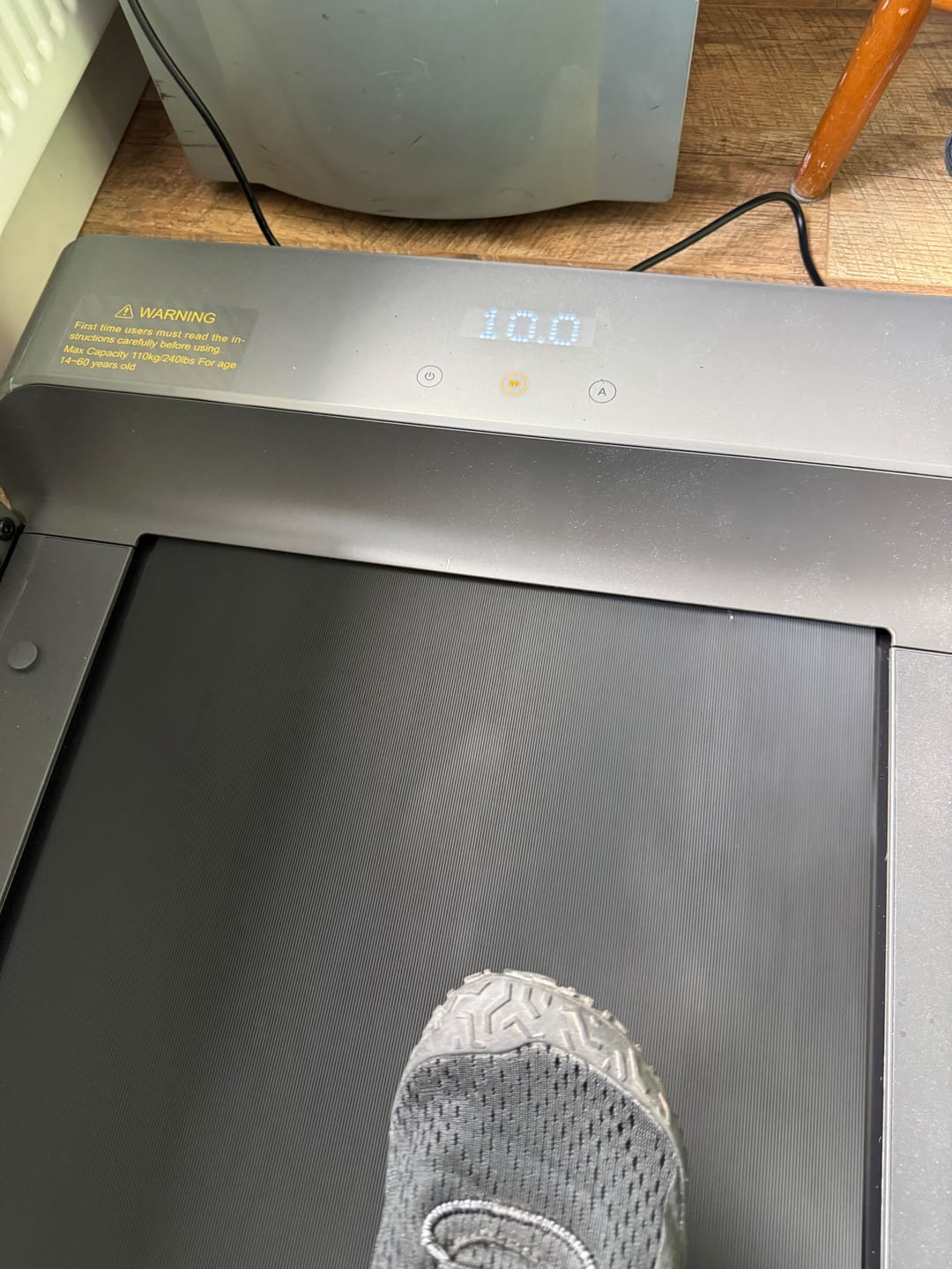 Customer photo review of WalkingPad R1 Pro 2IN1 Folding Treadmill 6.2MPH 240 lbs For UK