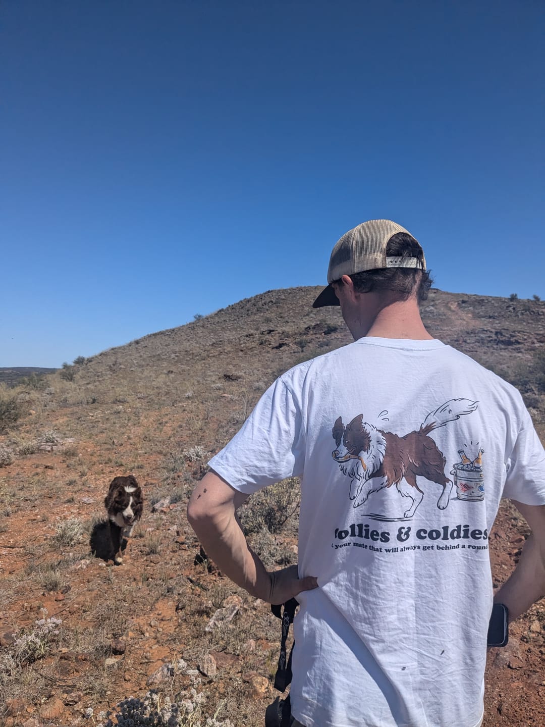 Customer photo review of Collies & Coldies Tee