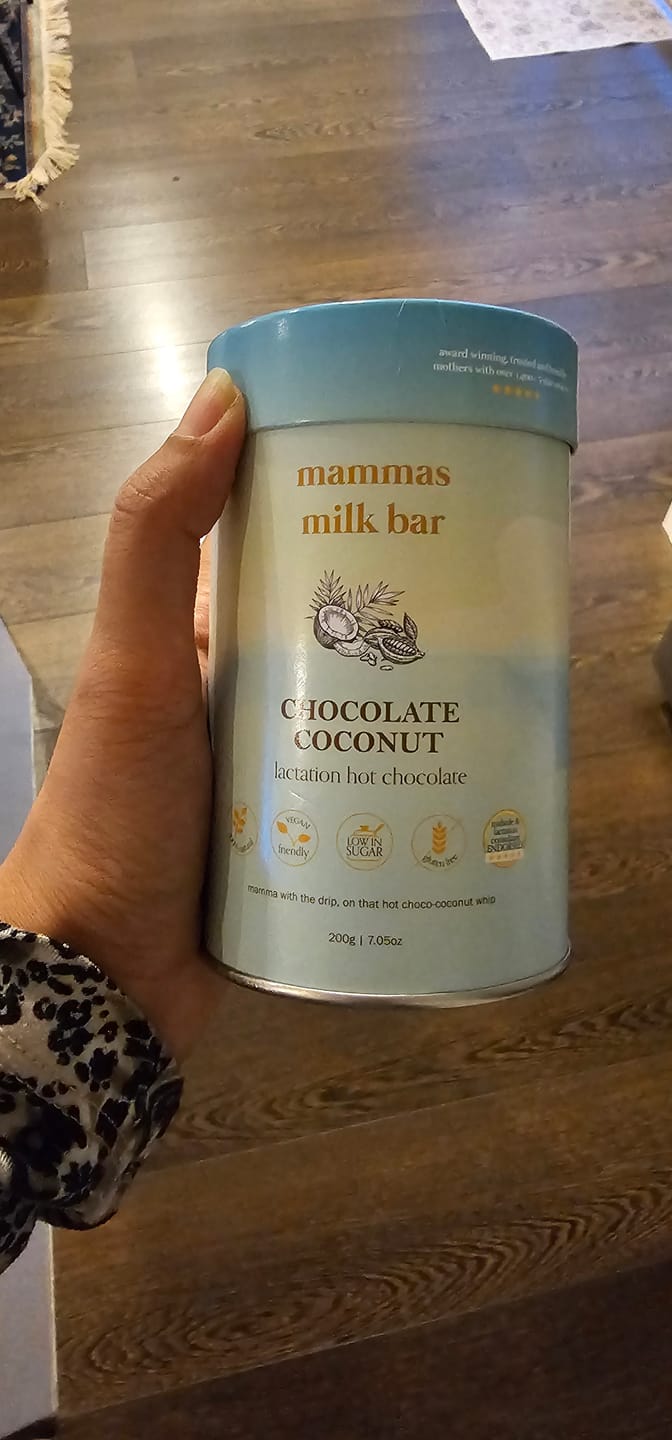 Customer photo review of Chocolate Lactation Blend