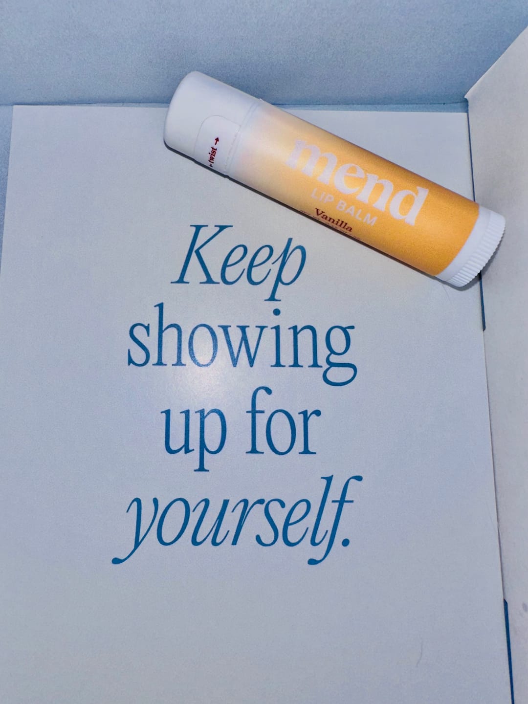 Customer photo review of Vanilla Lip Balm