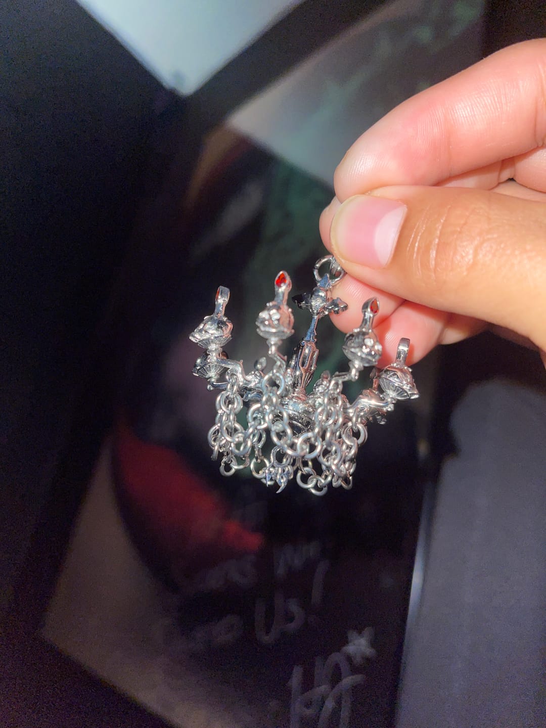 Customer photo review of CHANDELIER PENDANT