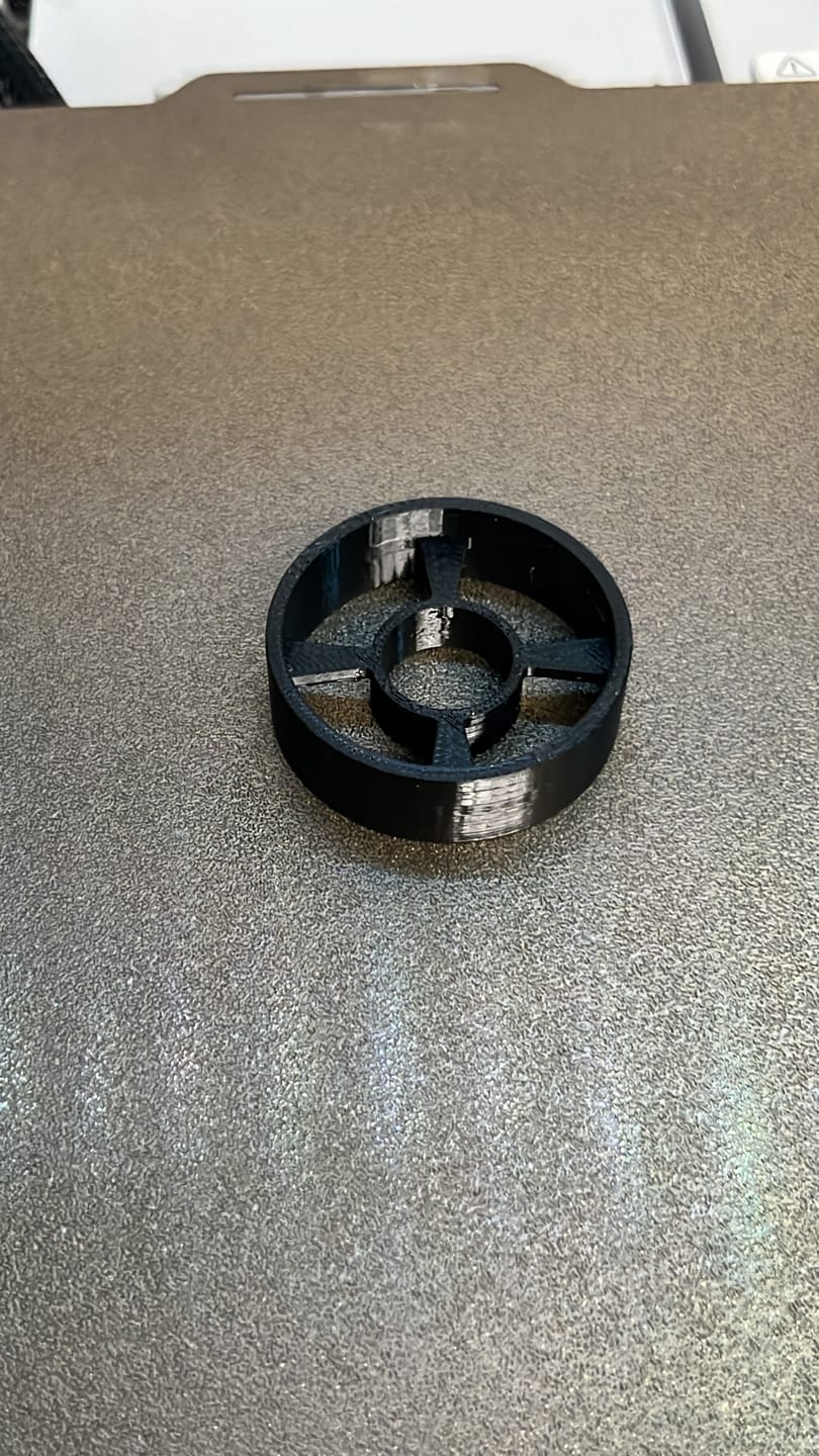 Customer photo review of Black PETG Filament 1.75mm 1kg
