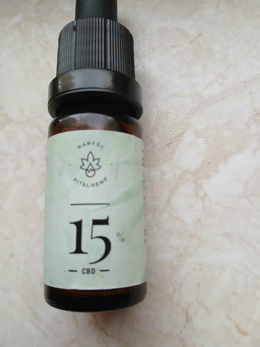 Customer photo review of CBD-Öl 15% in Bio-Hanföl