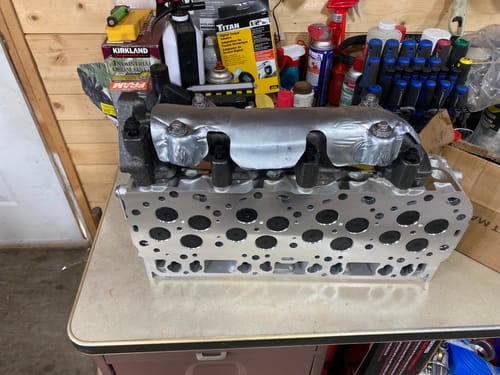 Customer photo review of 2004.5-2005 Duramax Driver Side Freedom Series Cylinder Head (FPE-61-10002-D)
