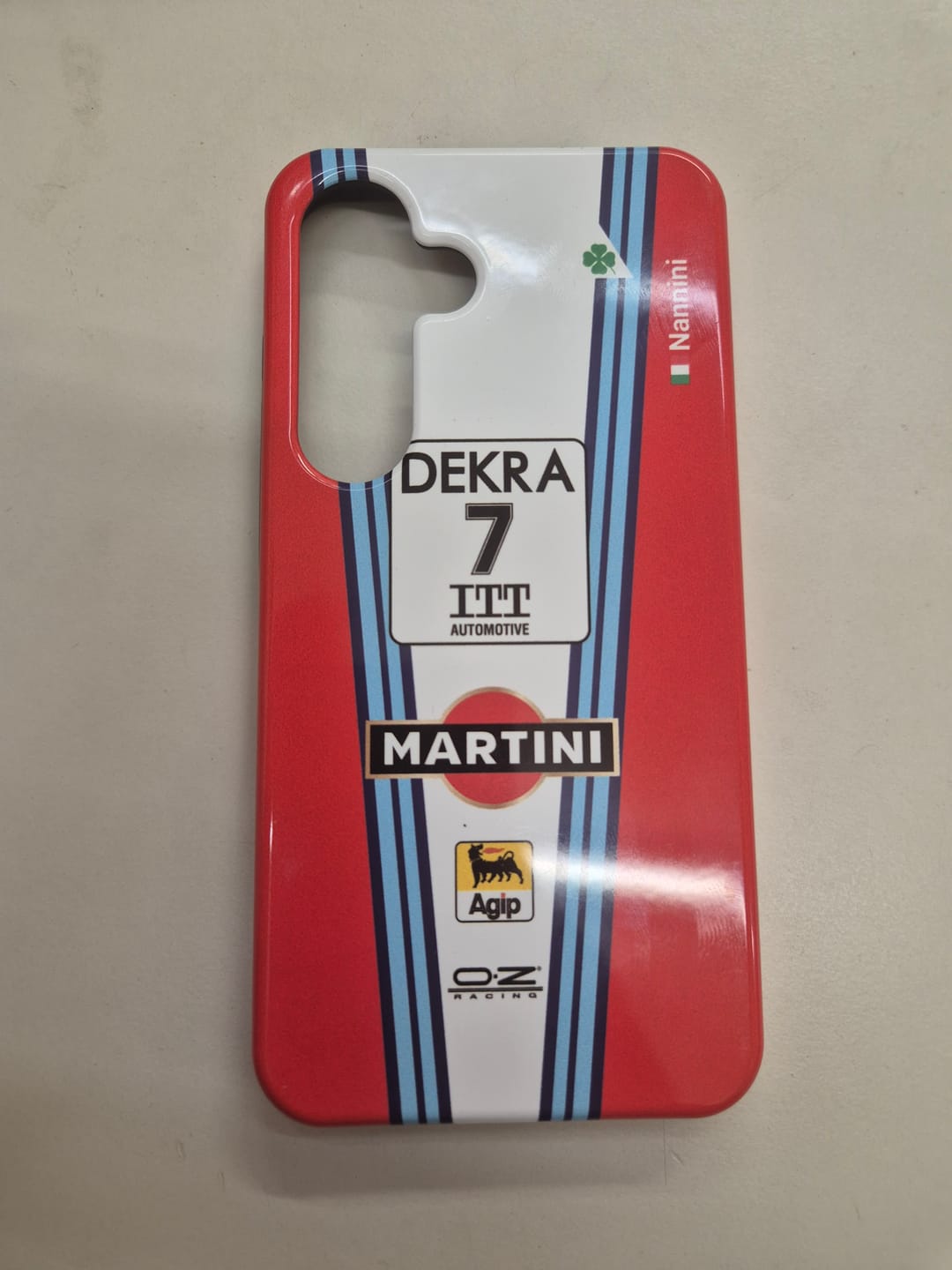Customer photo review of 155 V6 TI #7 Nannini Alfa Corse DTM 1995 Livery - Individuelle Premium Hülle für Samsung