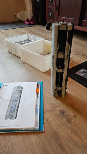 Customer photo review of S24/B7 109cm Starship & Super Heavy 3185pcs