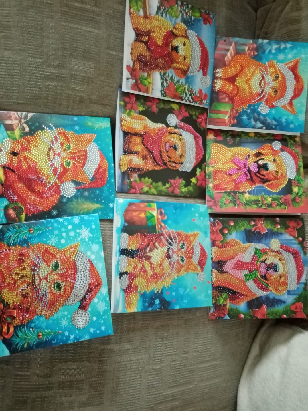 Customer photo review of Crystal Art Shimmer Sealer