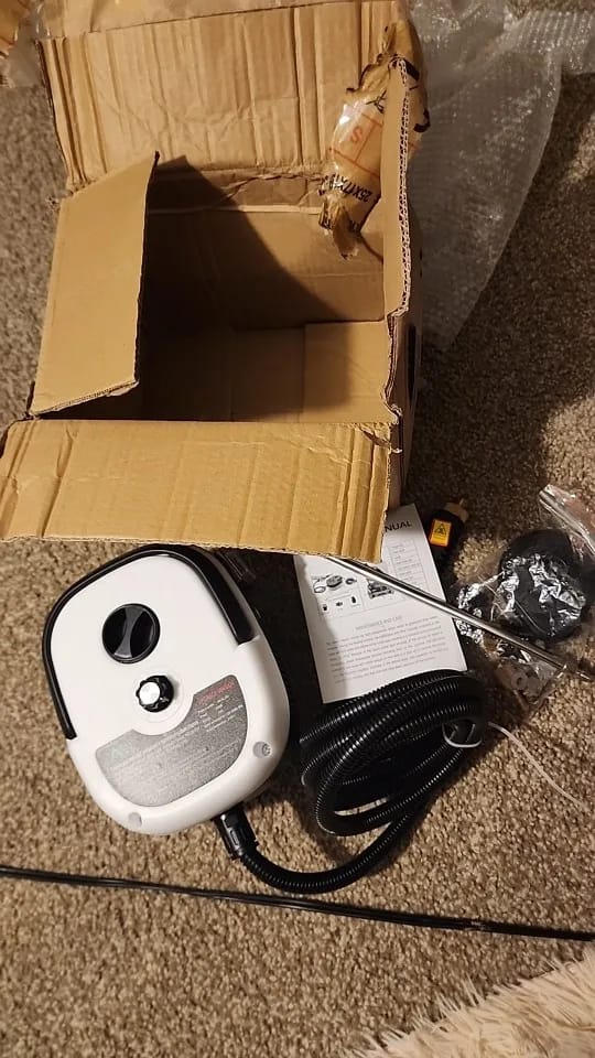 Customer photo review of High Pressure Steam Cleaner