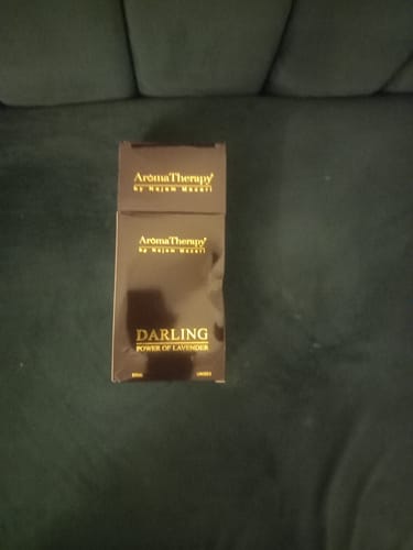 Customer photo review of Darling Natural Perfume - Made With Lavender -  Aroma of Floral Affair!!