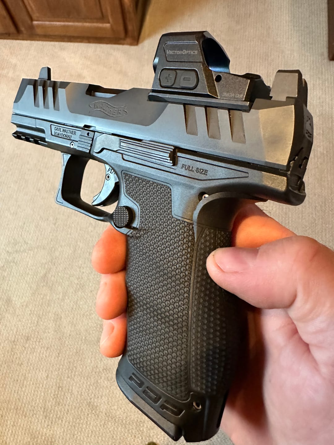 Customer photo review of Vector Optics SCRD-64 Frenzy-X 1x19x28 GenII